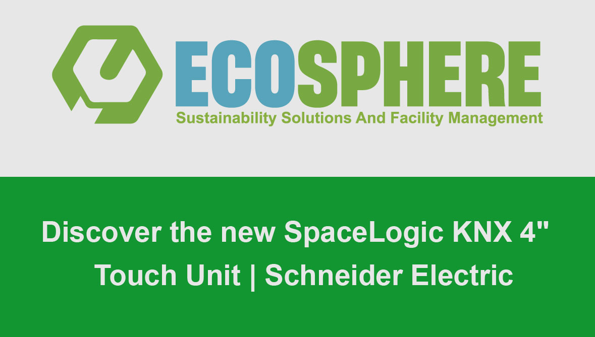Discover the new SpaceLogic KNX 4" Touch Unit | Schneider Electric